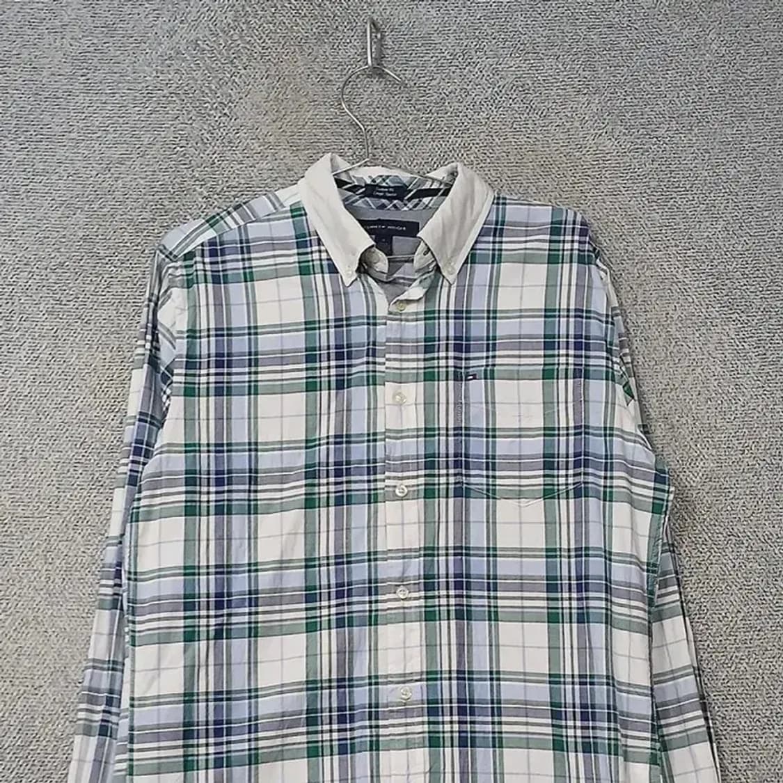 타미힐피거 로고 캐주얼 코튼 셔츠 M 상품이미지3