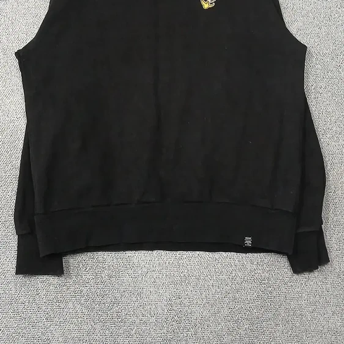 커버낫 로고 블랙 스웻셔츠 맨투맨 X-LARGE 상품이미지4