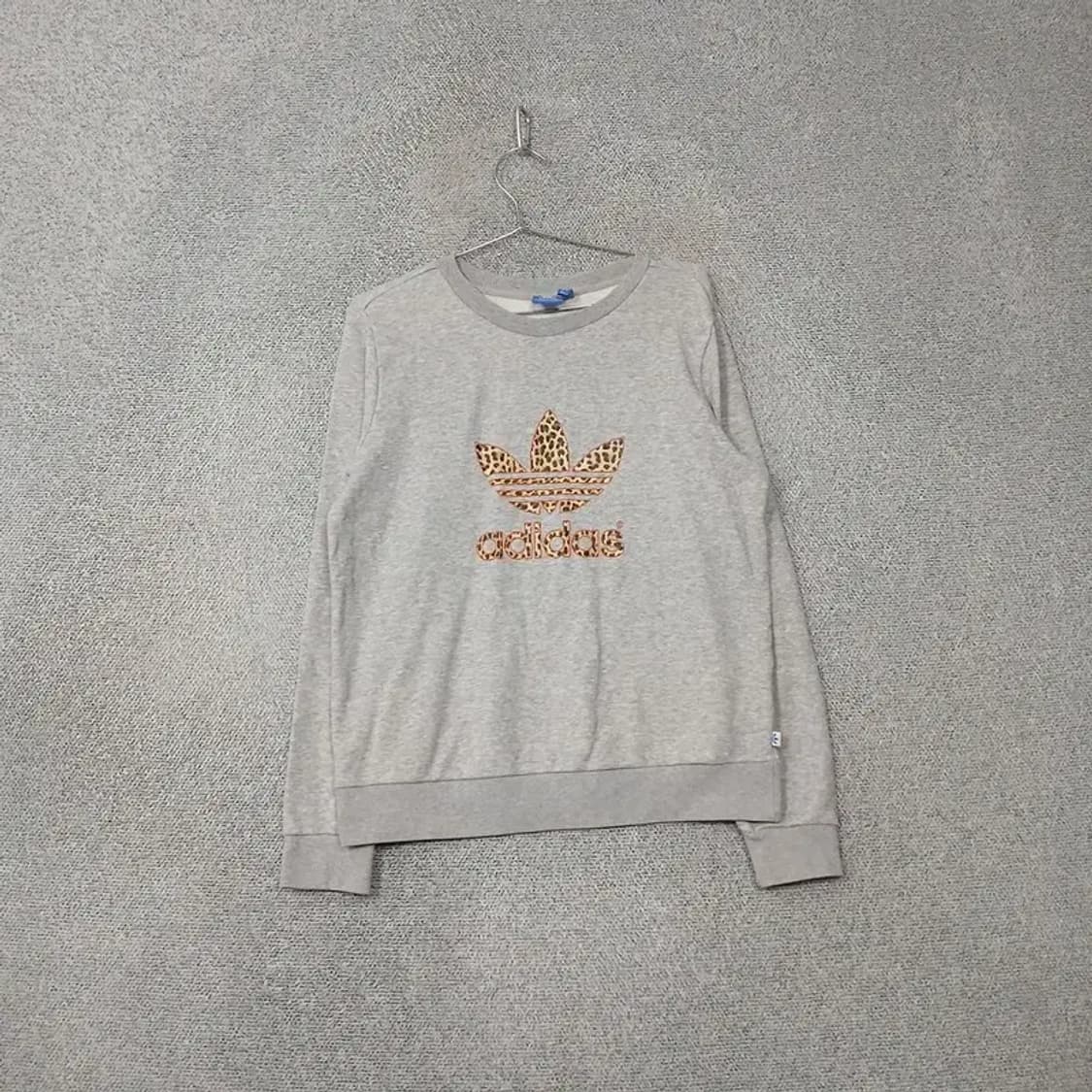 아디다스 프린팅 빅로고 남성 맨투맨 L 상품이미지1