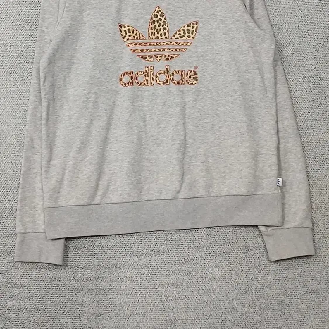 아디다스 프린팅 빅로고 남성 맨투맨 L 상품이미지4