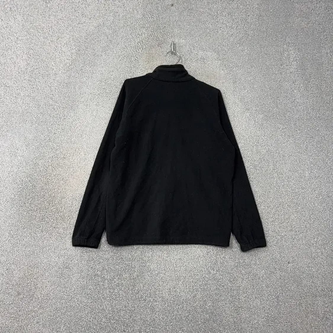 콜롬비아 로고 블랙 기모 후리스 집업 L 상품이미지2