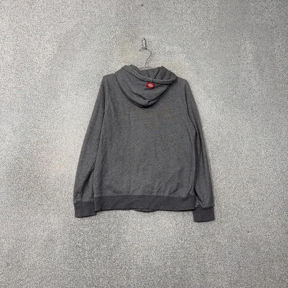 디키즈 로고 그레이 후드 집업 MEDIUM 상품이미지2