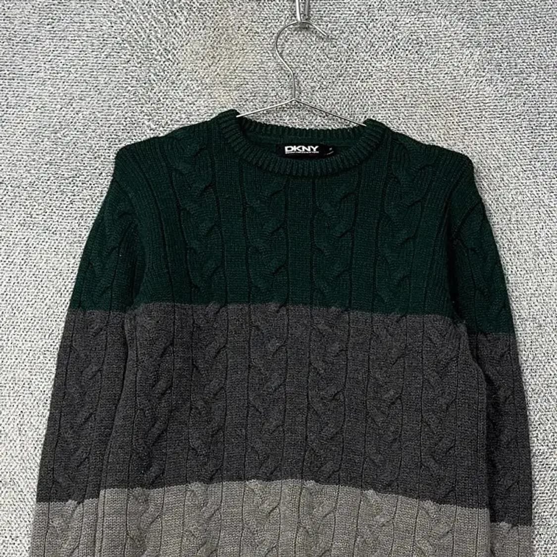 DKNY 캐주얼 남성 울 니트 M 상품이미지3