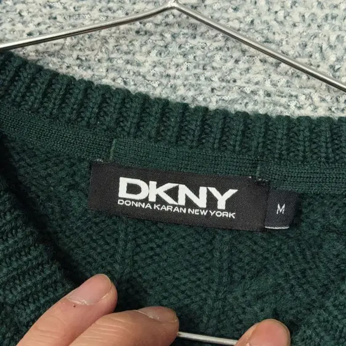 DKNY 캐주얼 남성 울 니트 M 상품이미지5