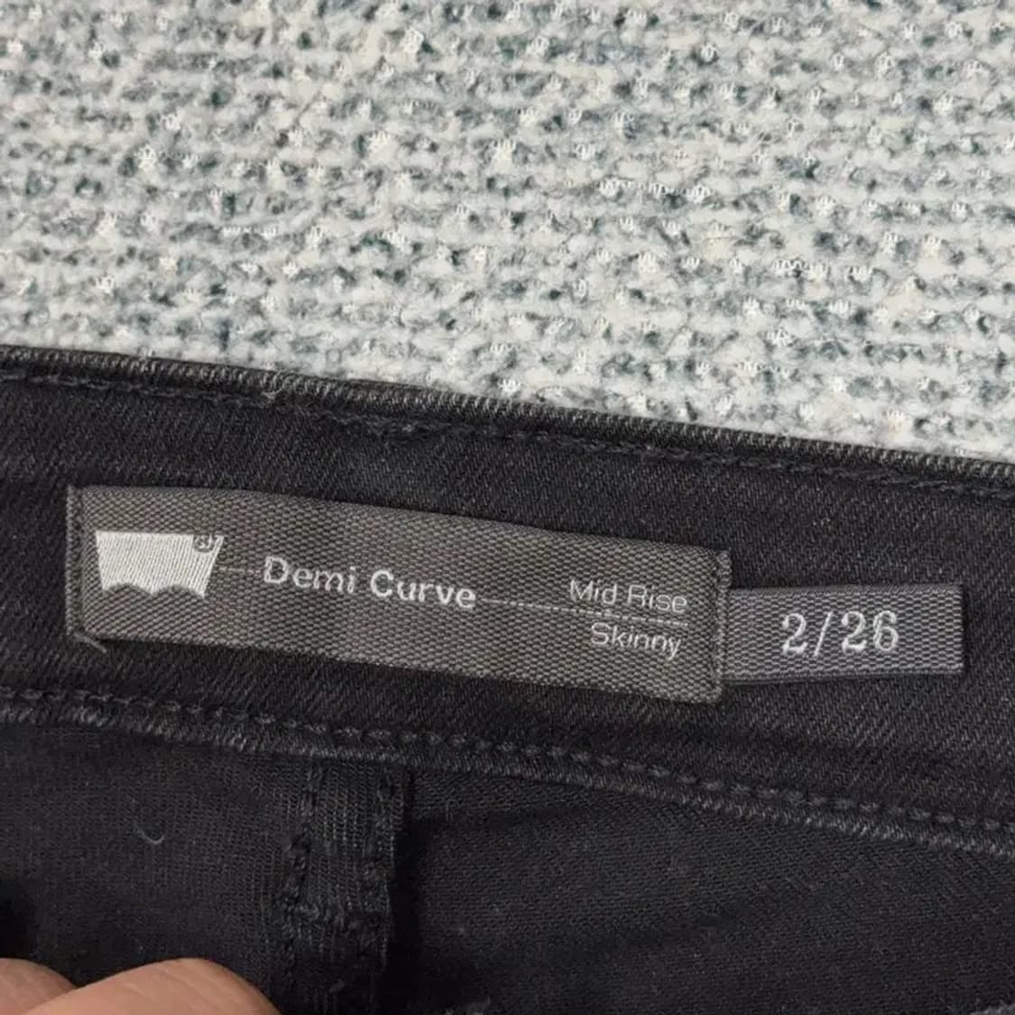 리바이스 블랙 여성 스키니진 26 상품이미지7