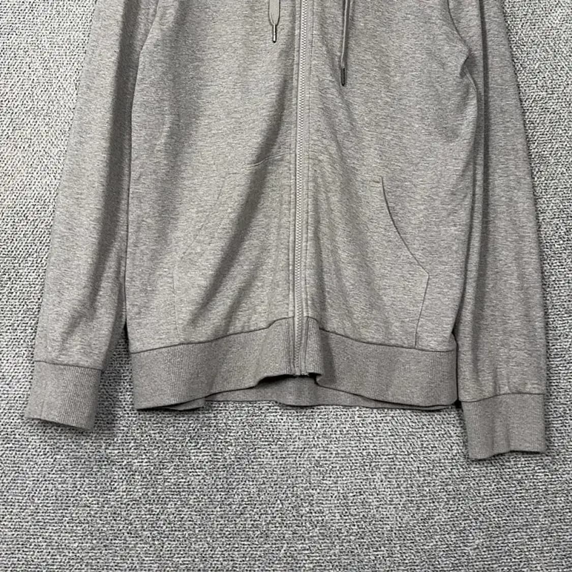 휠라 그레이 로고 후드집업 L 상품이미지4