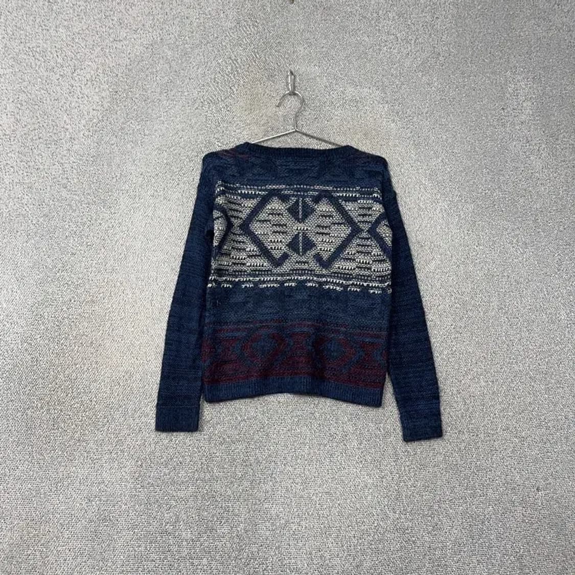 타미힐피거 패턴 모헤어 니트 XS 상품이미지2