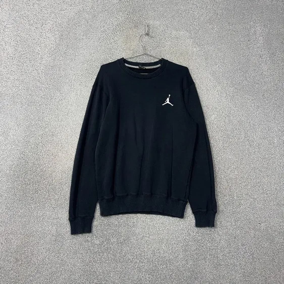 조던 점프맨 로고 블랙 맨투맨 M 상품이미지1