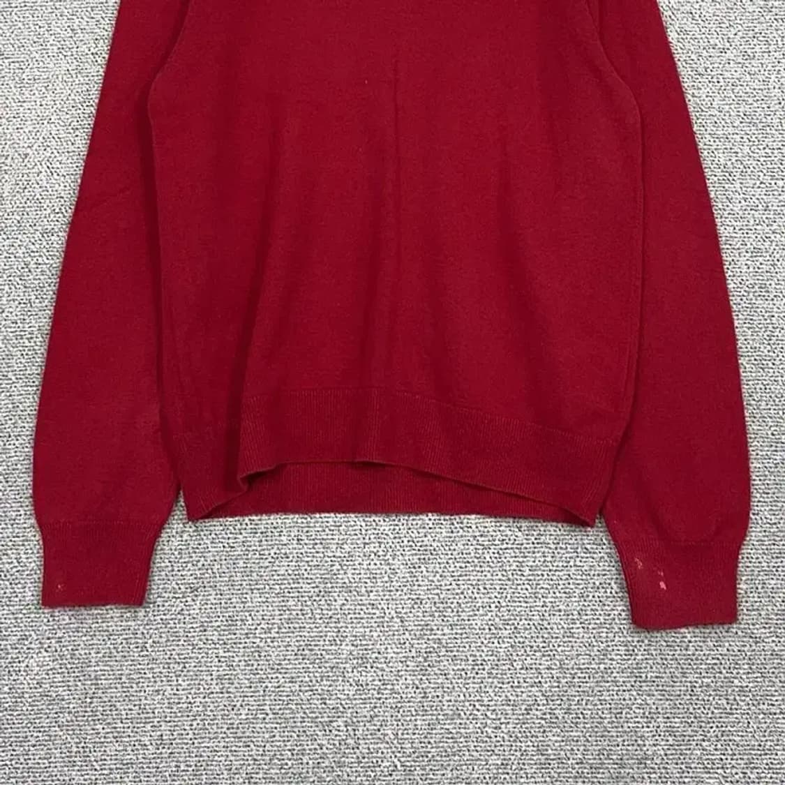 타미힐피거 레드 로고 캐주얼 코튼 니트 M 상품이미지4