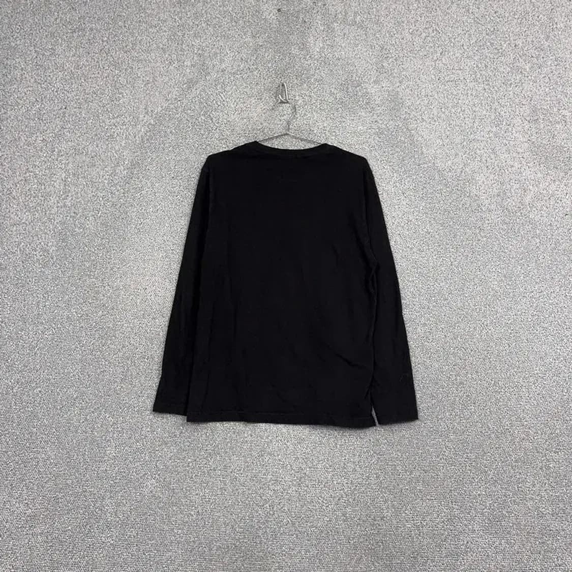 바나나리퍼블릭 로고 블랙 긴팔티 L 상품이미지2