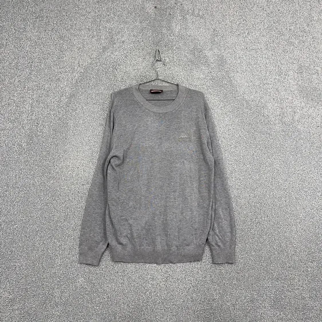 카파 그레이 남성 아크릴 오버핏 니트 XL 상품이미지1