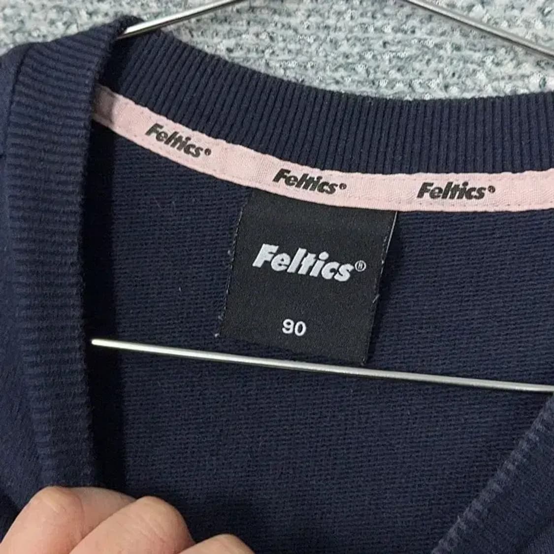 푸마 프린팅 네이비 맨투맨 90 상품이미지3