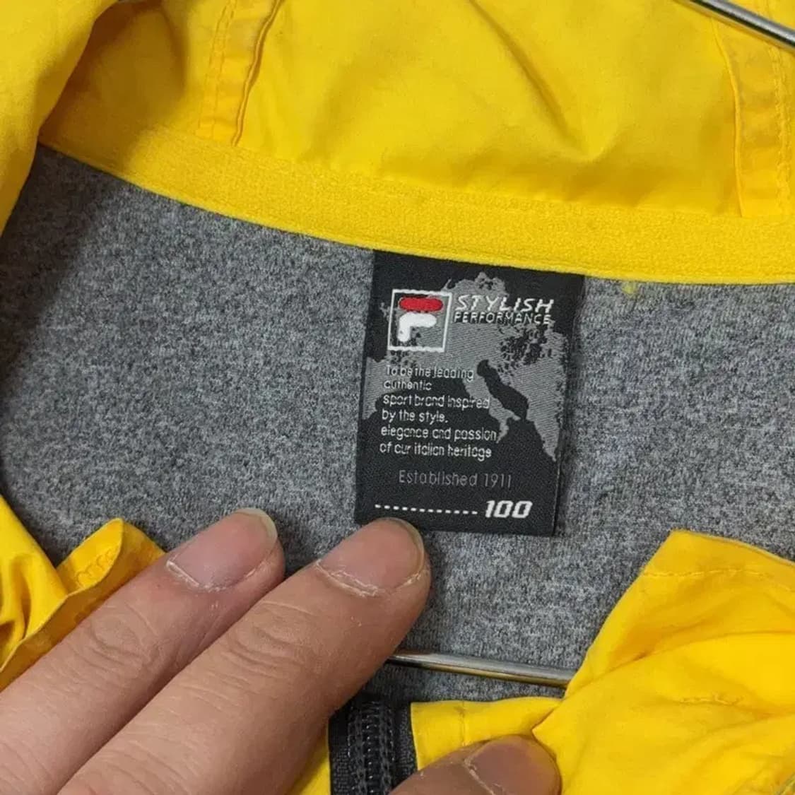 휠라 로고 남성 캐주얼 기능성 후드집업 100 상품이미지5