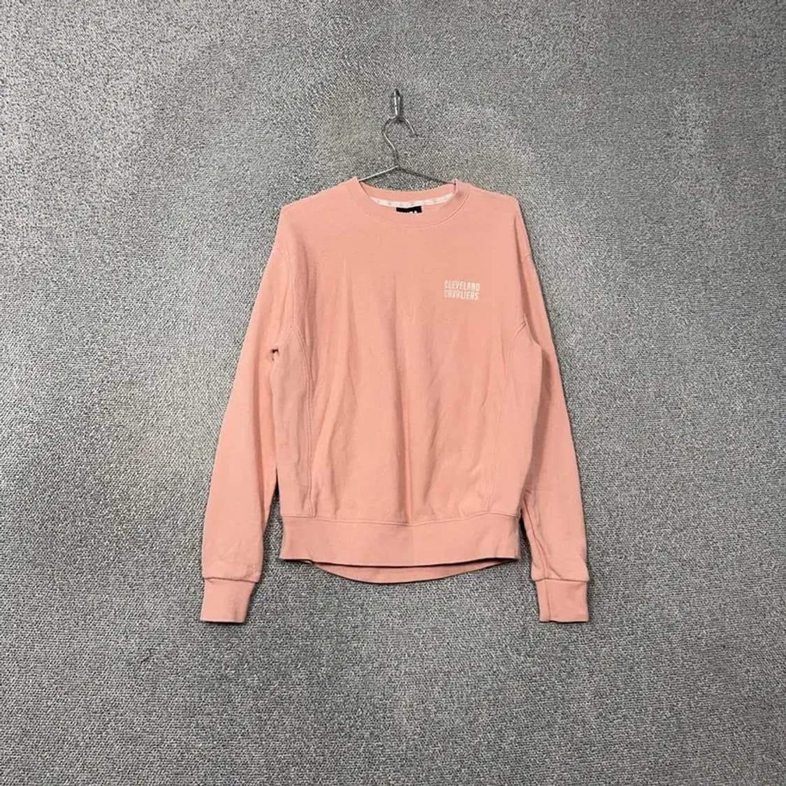 NBA 심플 로고 연핑크 맨투맨 XS 상품이미지1