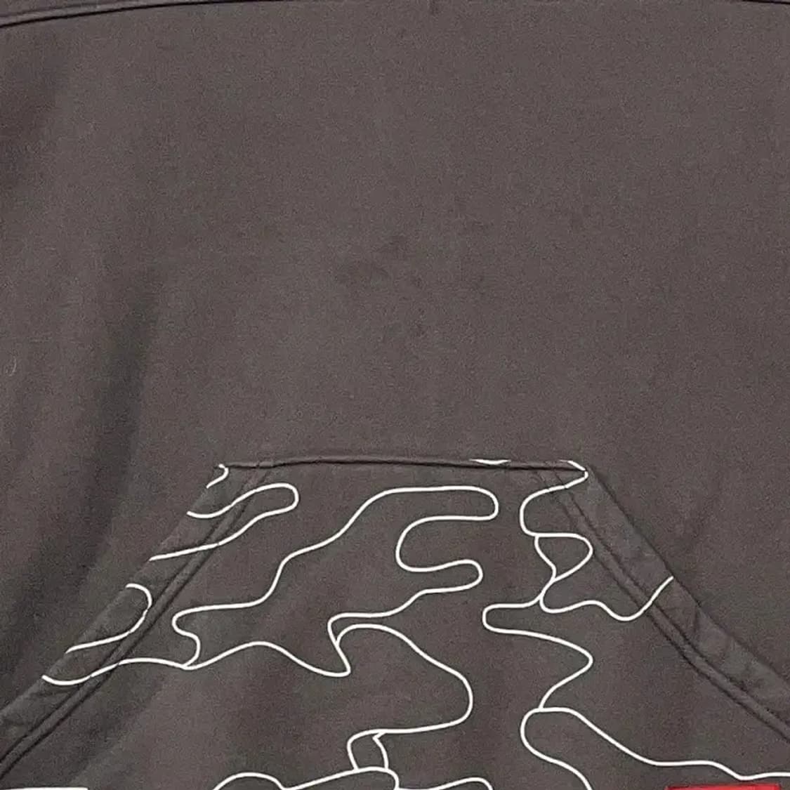 내스티팜 빈티지 프린팅 반집업 스웻셔츠 L 상품이미지4