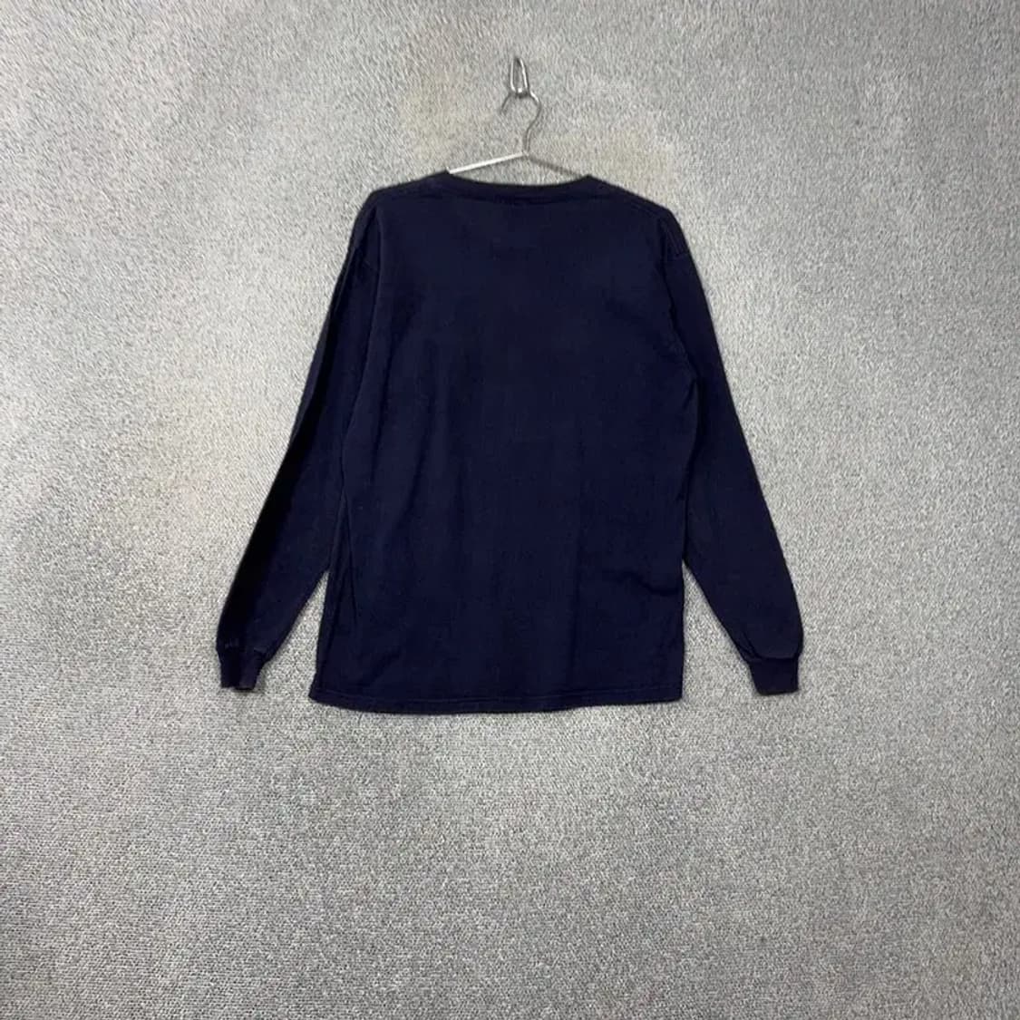 리복 프린팅 네이비 슬리브 긴팔티 M 상품이미지2