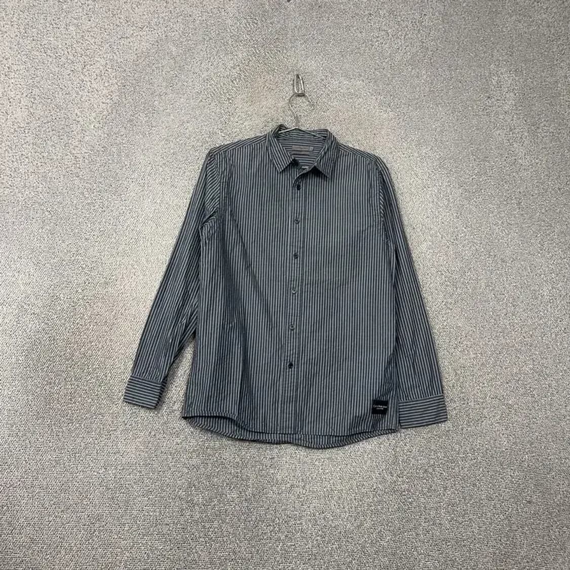 캘빈클라인 스트라이프 남성 캐주얼 셔츠 M 상품이미지1