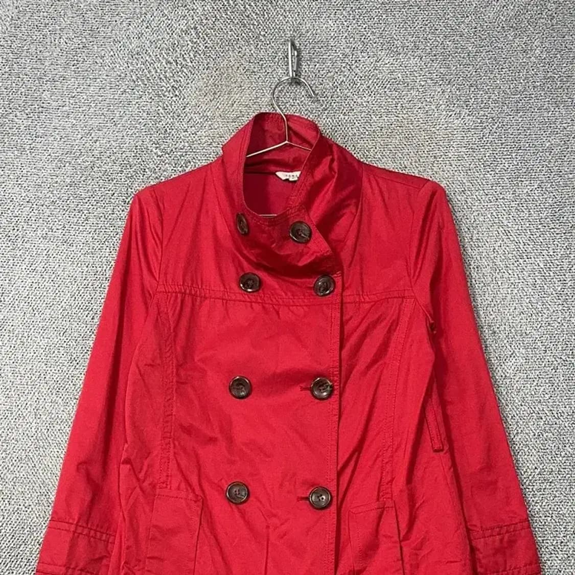 톰보이 레드 버튼 여성 빈티지 코트 55 상품이미지3
