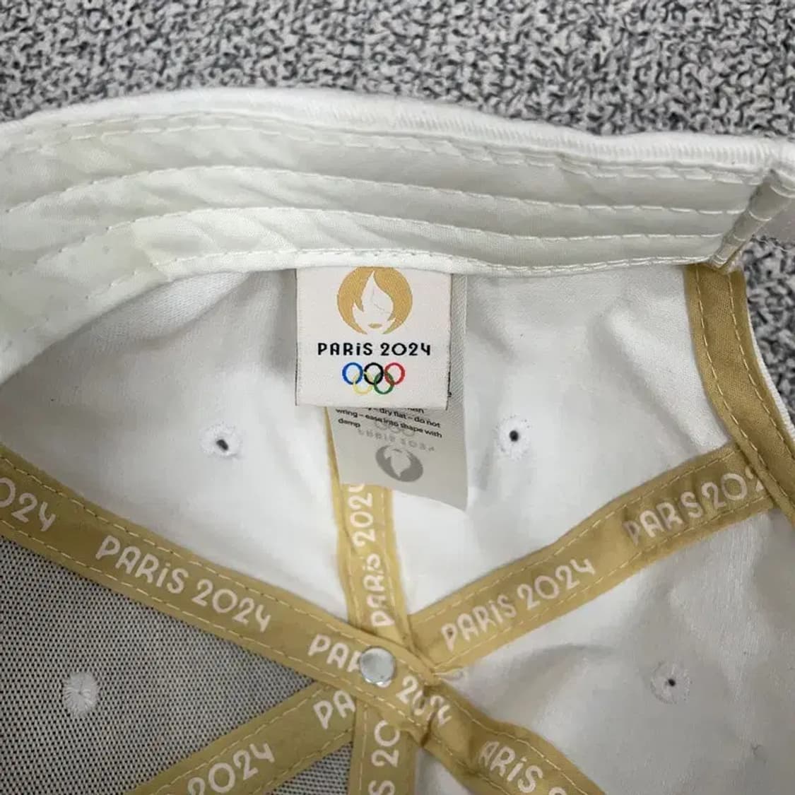 2024 파리올림픽 화이트 볼캡 상품이미지6