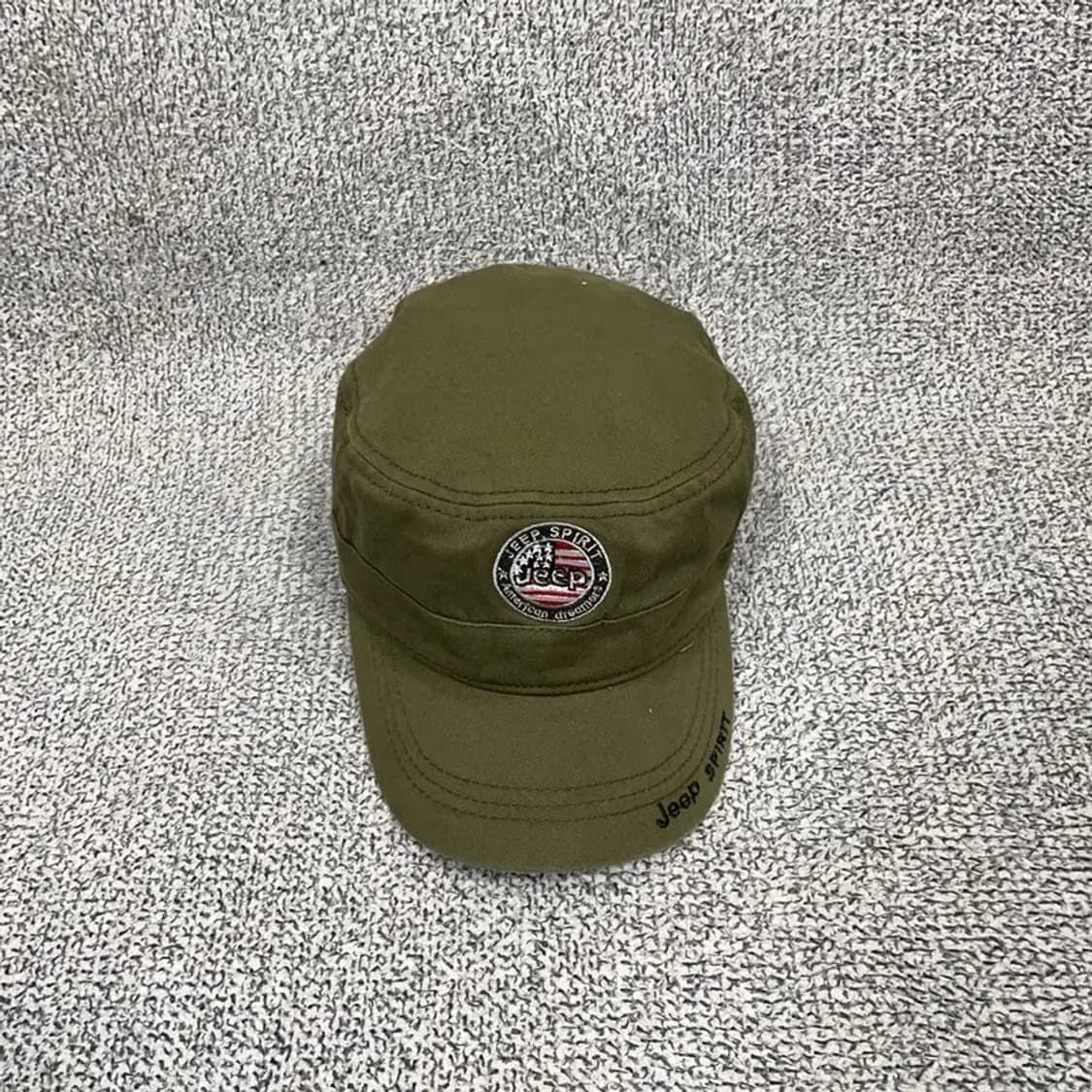 지프 빈티지 카키 볼캡 상품이미지1
