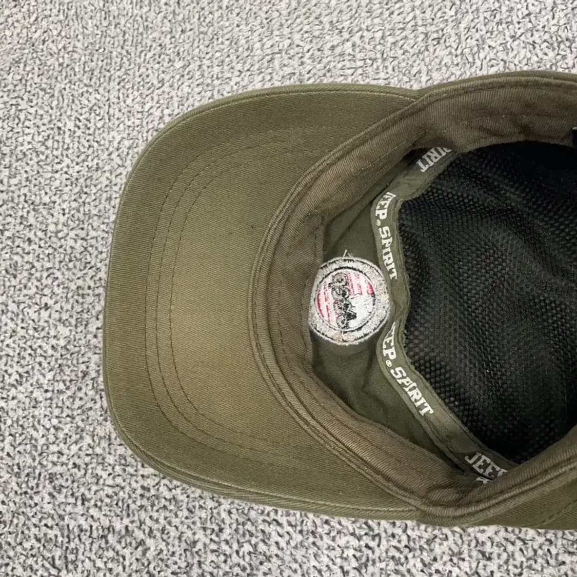 지프 빈티지 카키 볼캡 상품이미지5