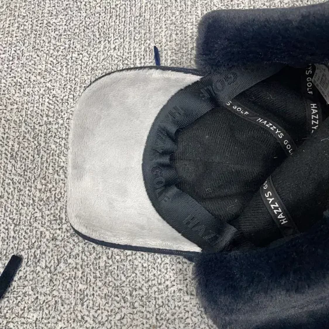 해지스 네이비 골프 귀달이 모자 56 상품이미지5