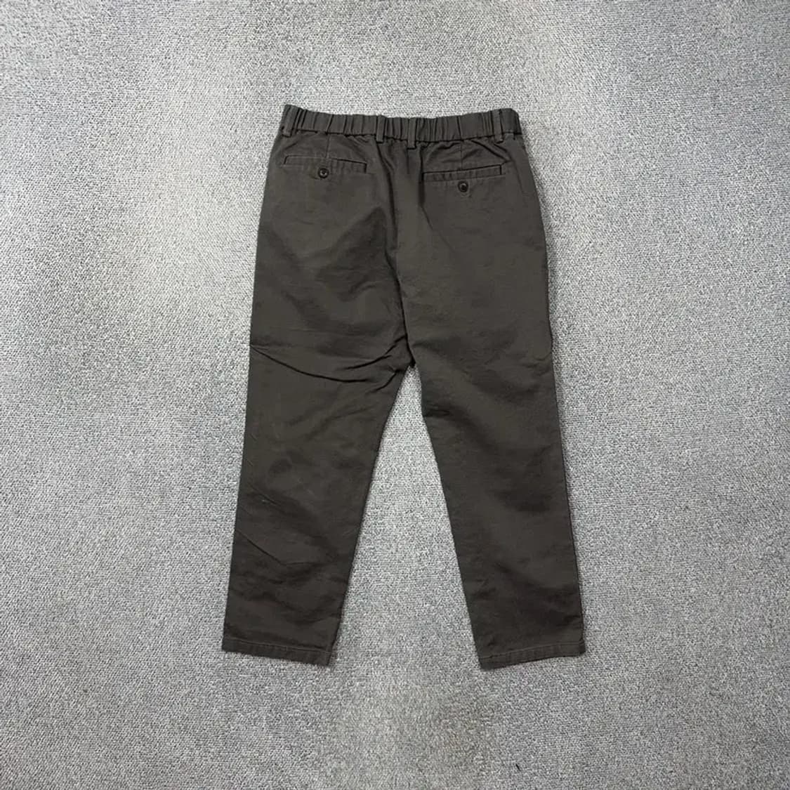 마인드브릿지 그레이 코튼 팬츠 84 상품이미지2