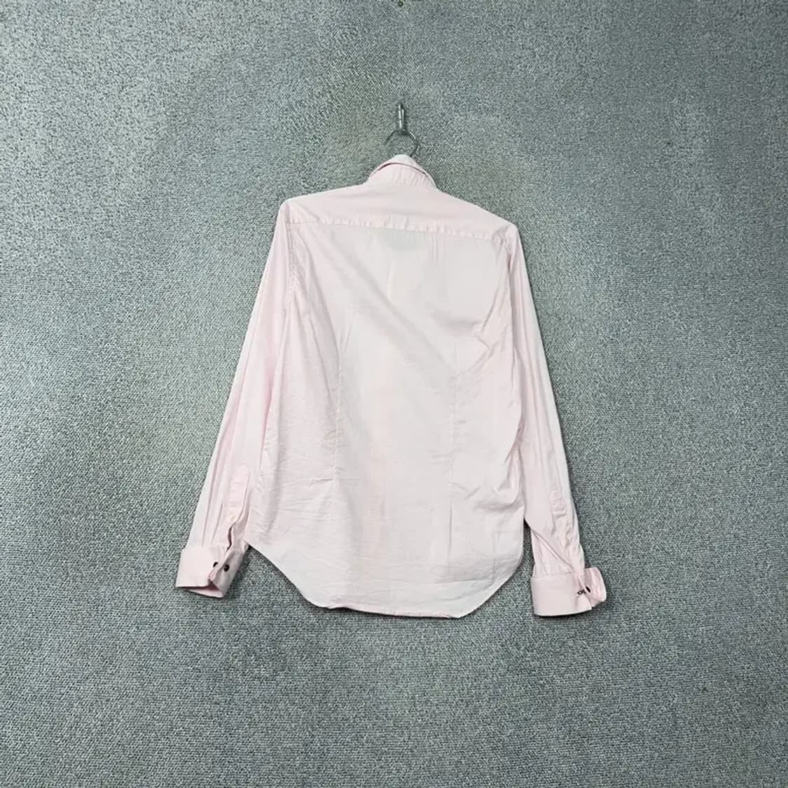 자라 맨 연핑크 남성 캐주얼 와이셔츠 M 상품이미지2