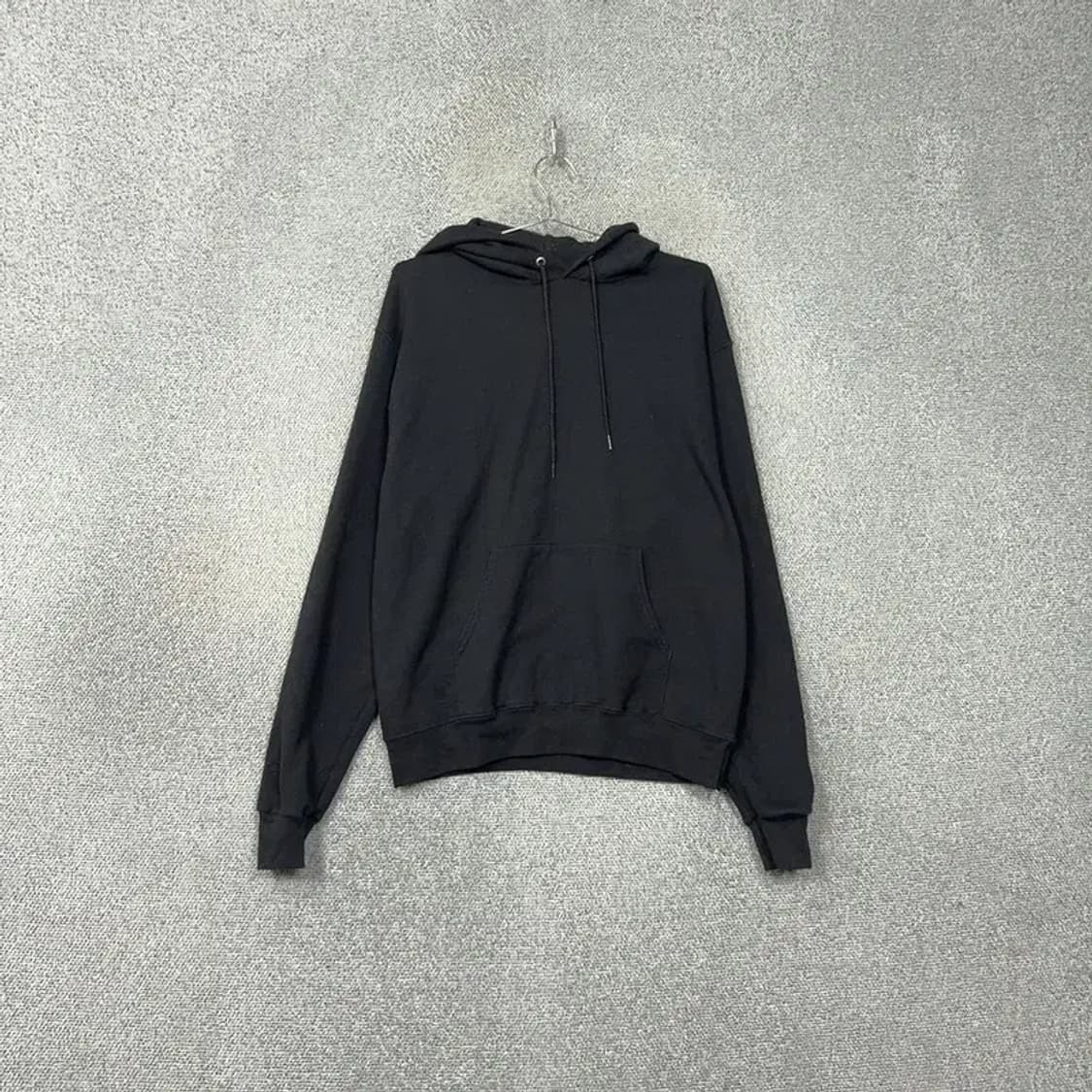 챔피온 베이직 로고 캐주얼 블랙 후드티 M 상품이미지1