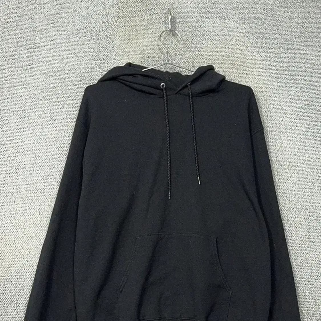 챔피온 베이직 로고 캐주얼 블랙 후드티 M 상품이미지3