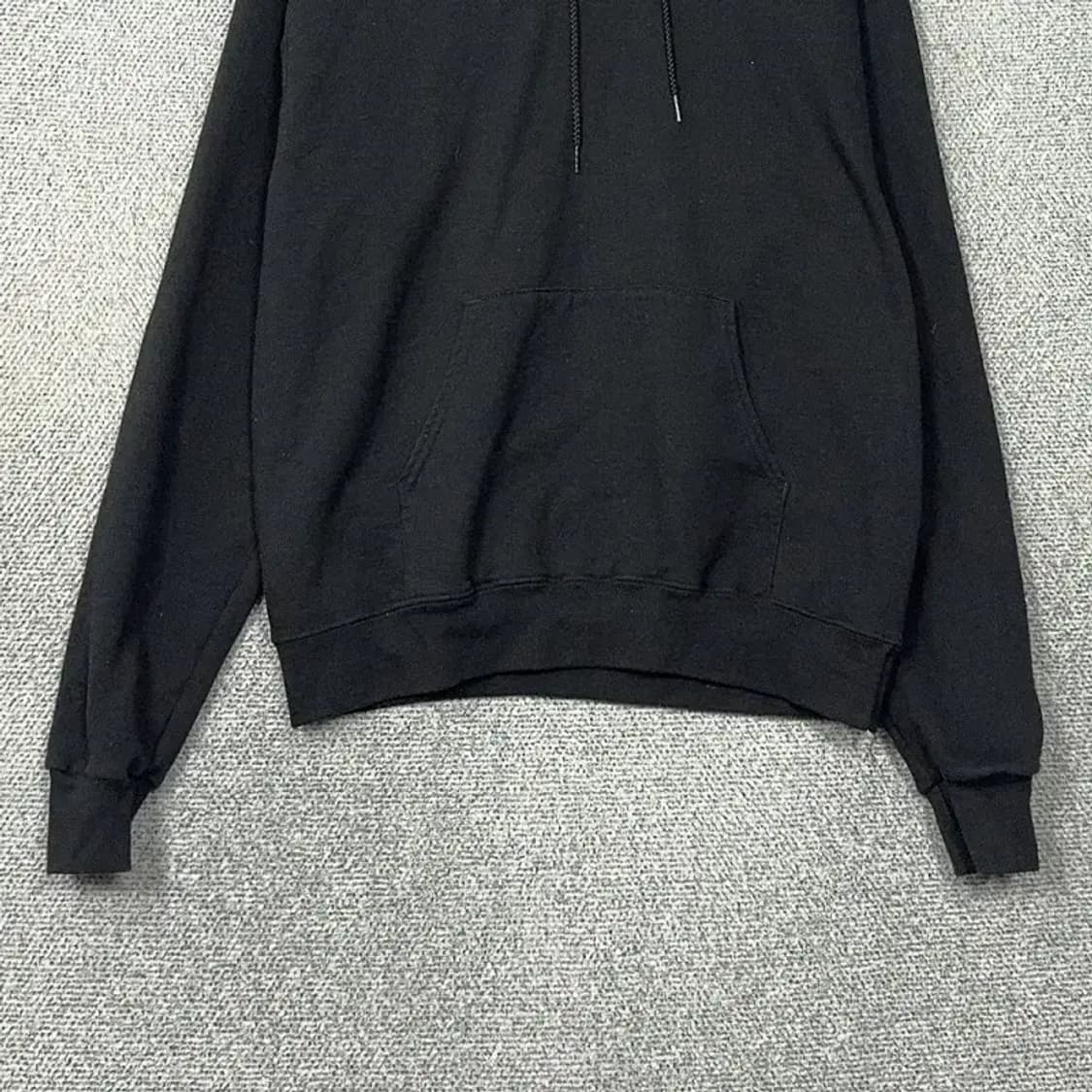 챔피온 베이직 로고 캐주얼 블랙 후드티 M 상품이미지4