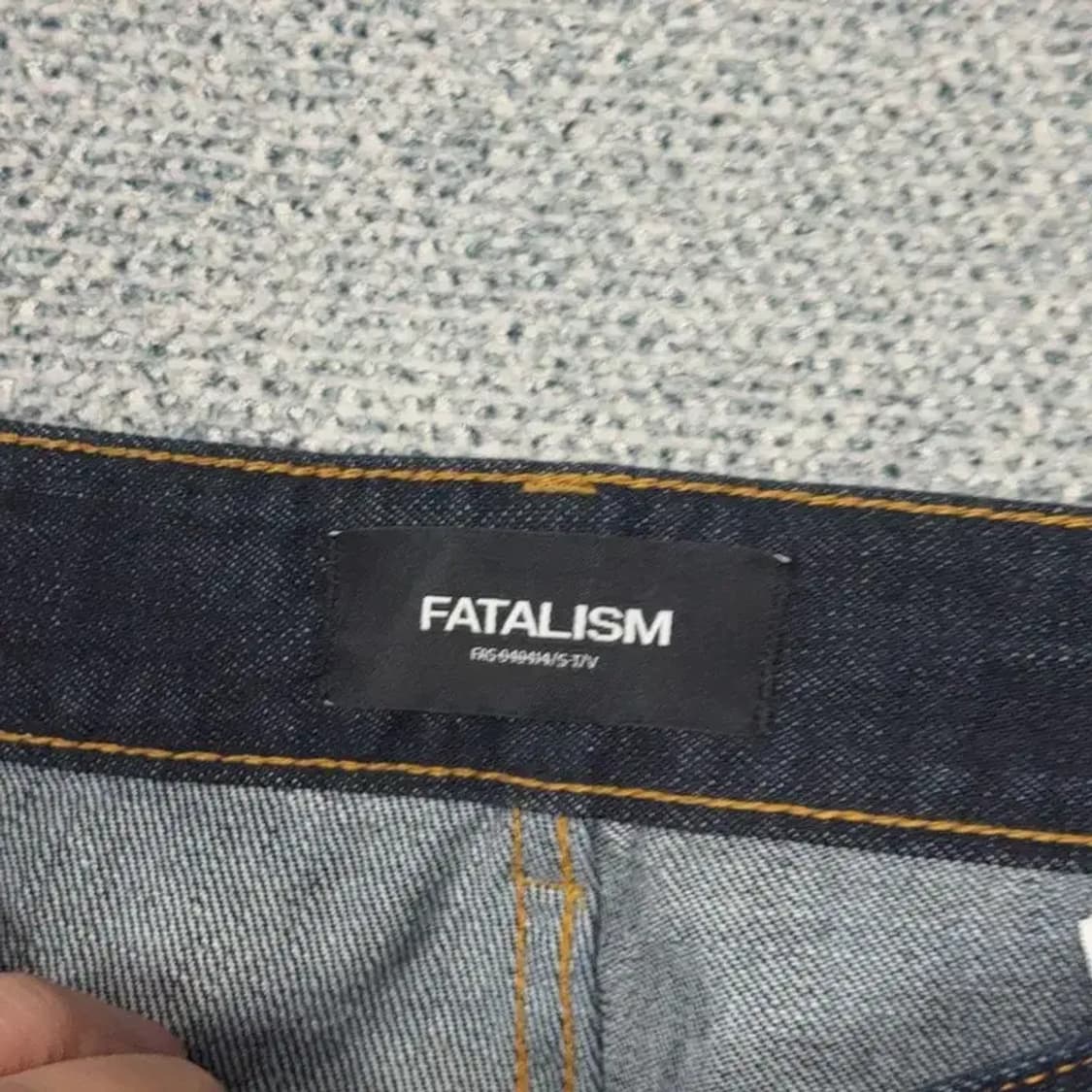 페이탈리즘 중청 데님 청바지 46 상품이미지6