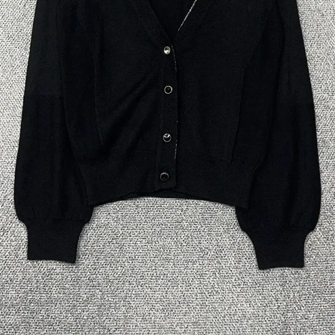마인드브릿지 여성 블랙 가디건 90 상품이미지4