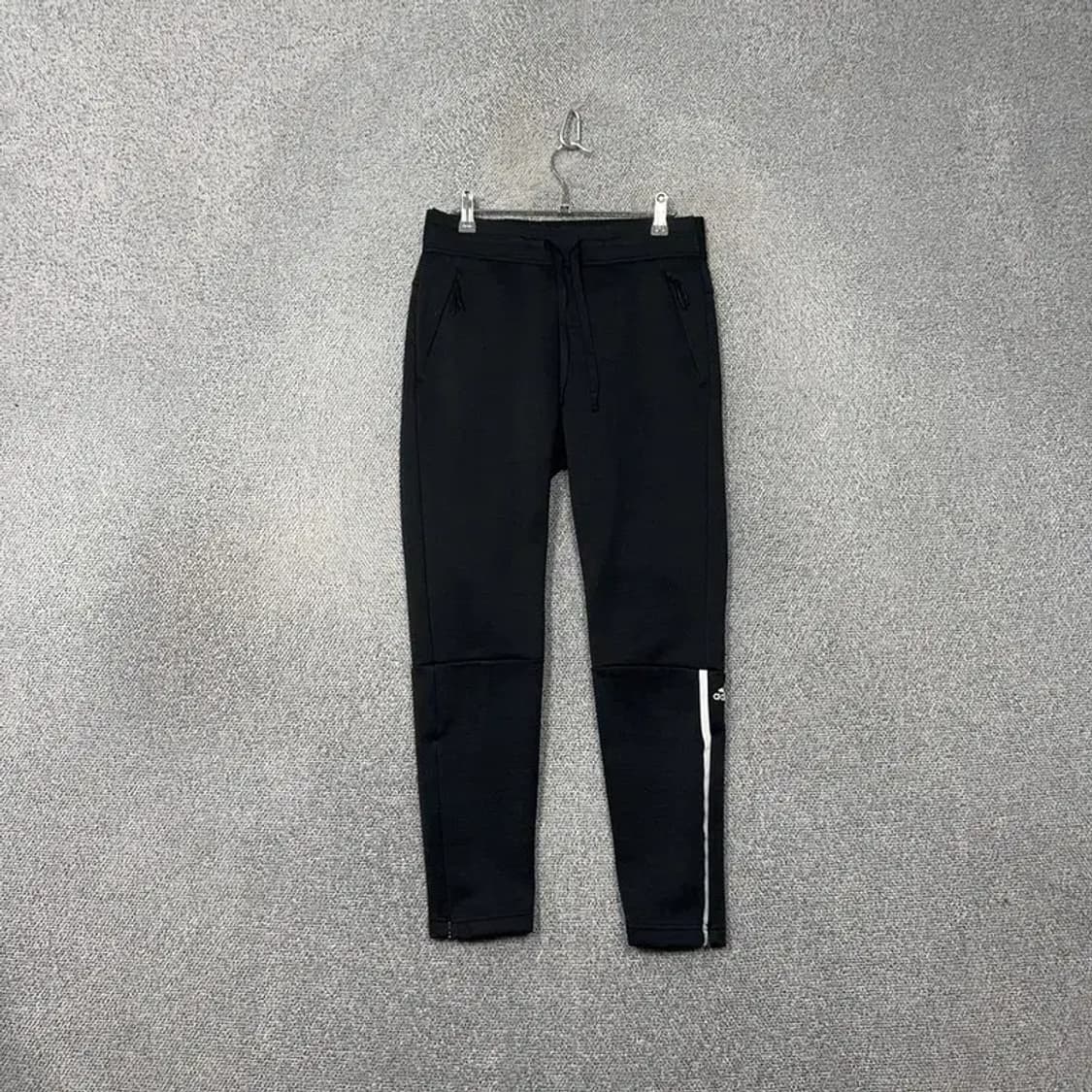 아디다스 여성 블랙 트레이닝 팬츠 S 상품이미지1