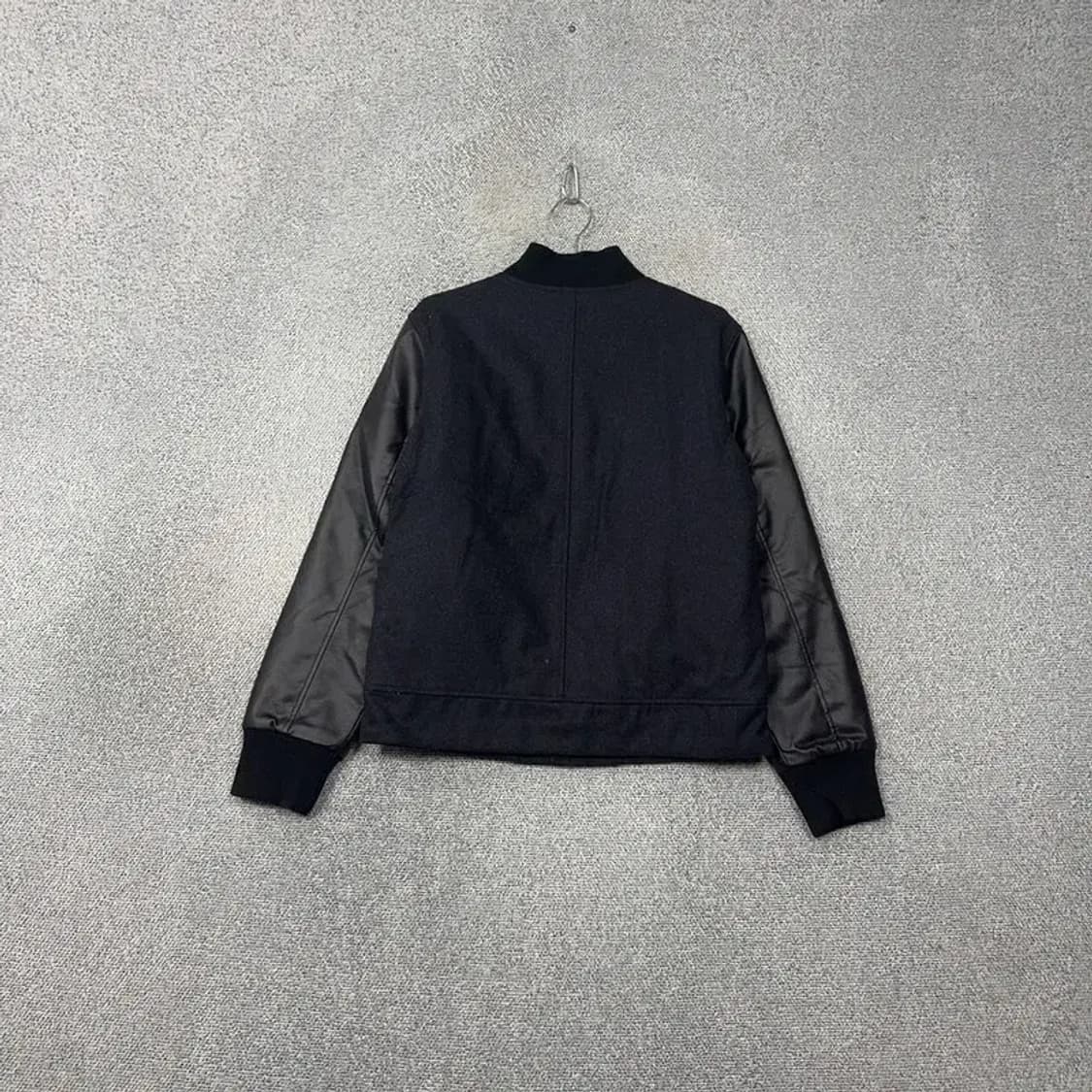 어드바이저리 패치 레더 블랙 스타디움 자켓 M 상품이미지2