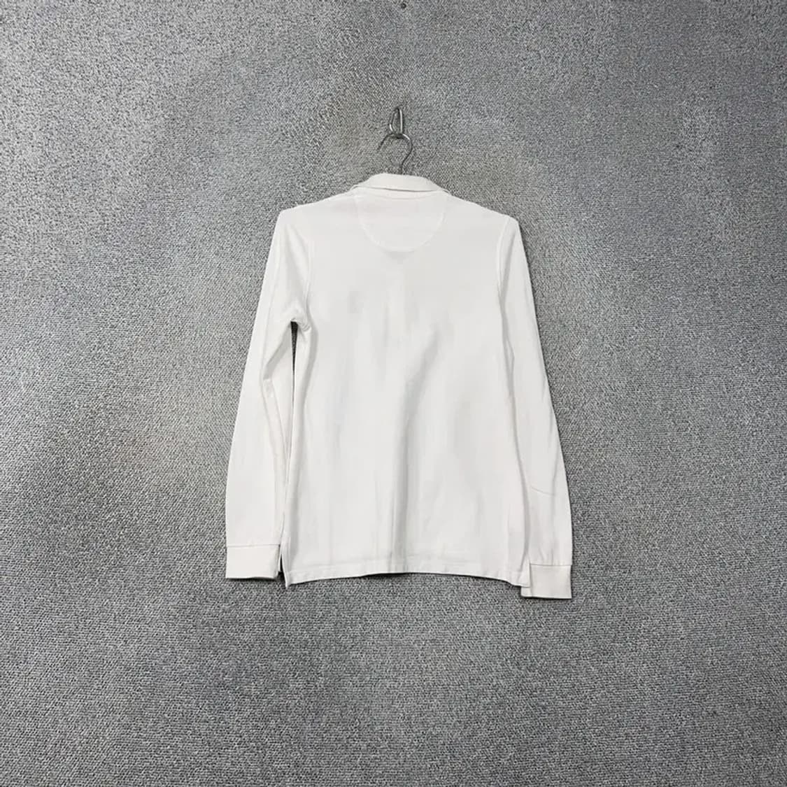 US폴로 아쎈 화이트 긴팔 카라티 M 상품이미지2