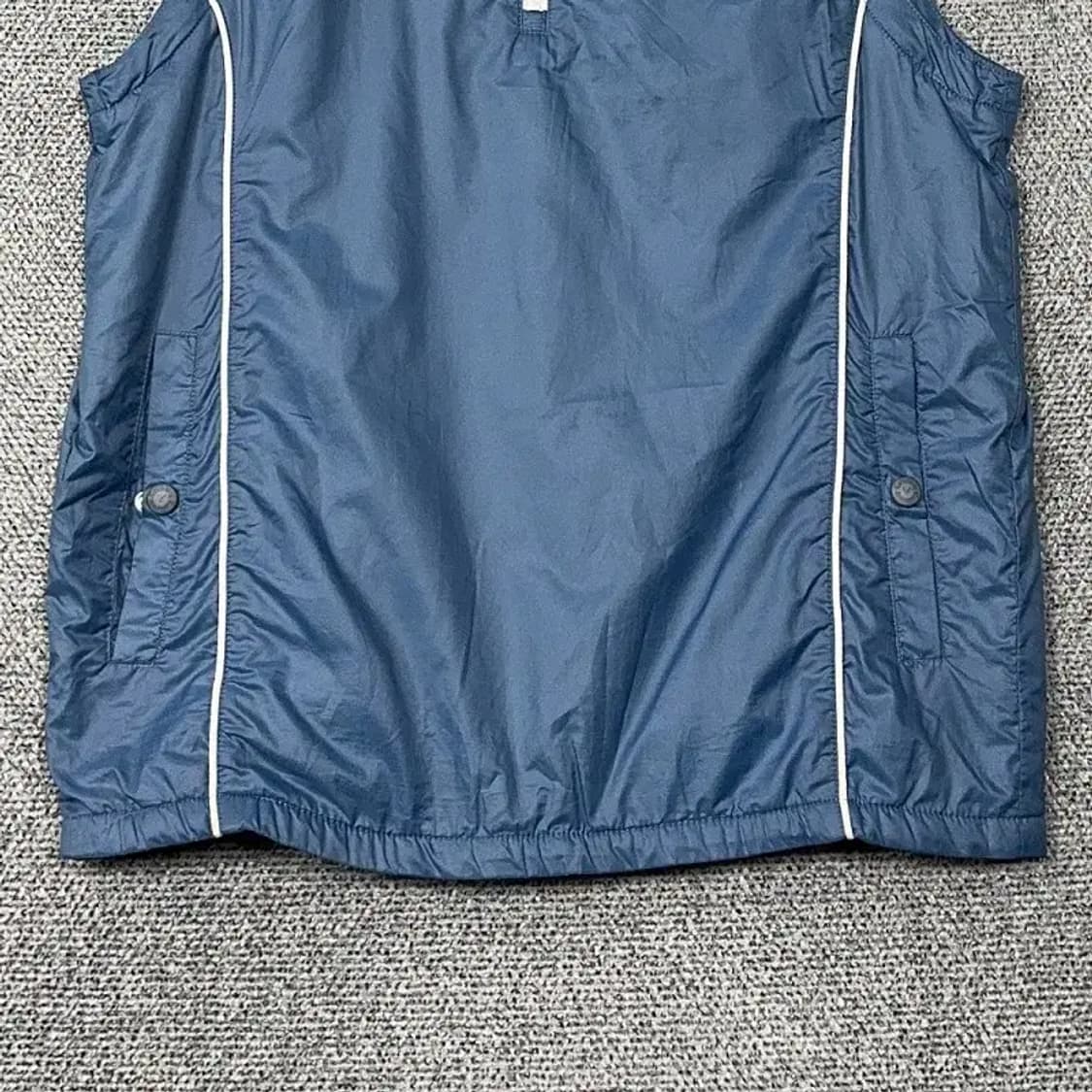 캘러웨이 블루 로고 남성 골프 바람막이 조끼 L 상품이미지4