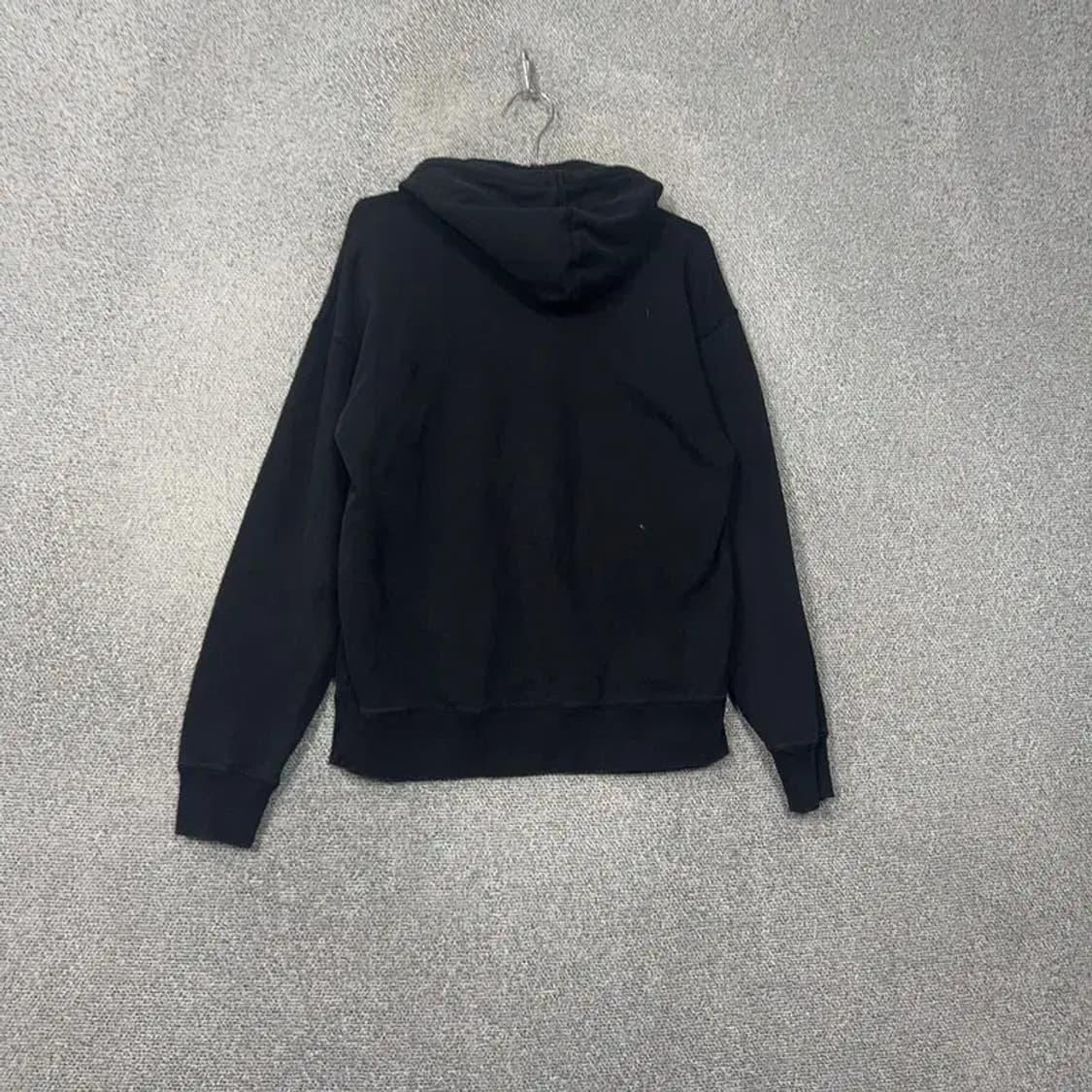 휠라 프린팅 블랙 후드티 SMALL 상품이미지2