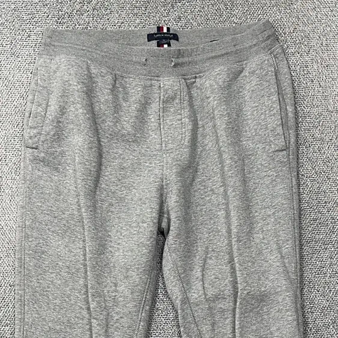 타미힐피거 캐주얼 라이트 그레이 조거팬츠 M 상품이미지3