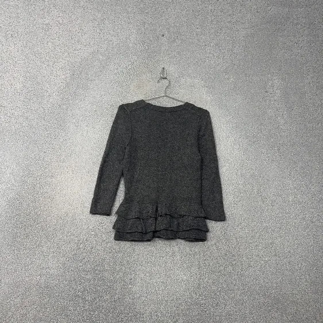 바나나 리퍼블릭 울 레이스 니트 가디건 XS 상품이미지2