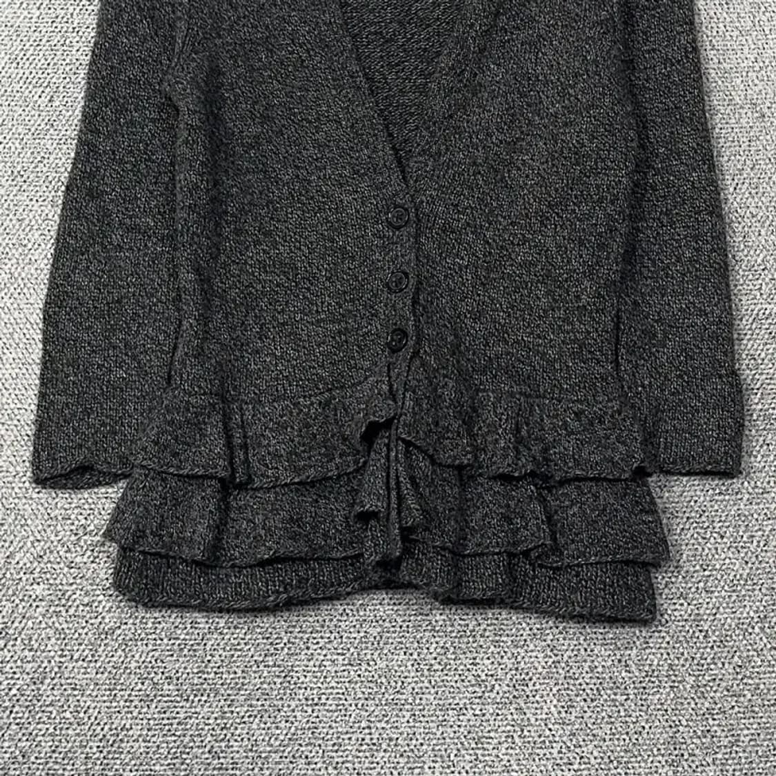 바나나 리퍼블릭 울 레이스 니트 가디건 XS 상품이미지4