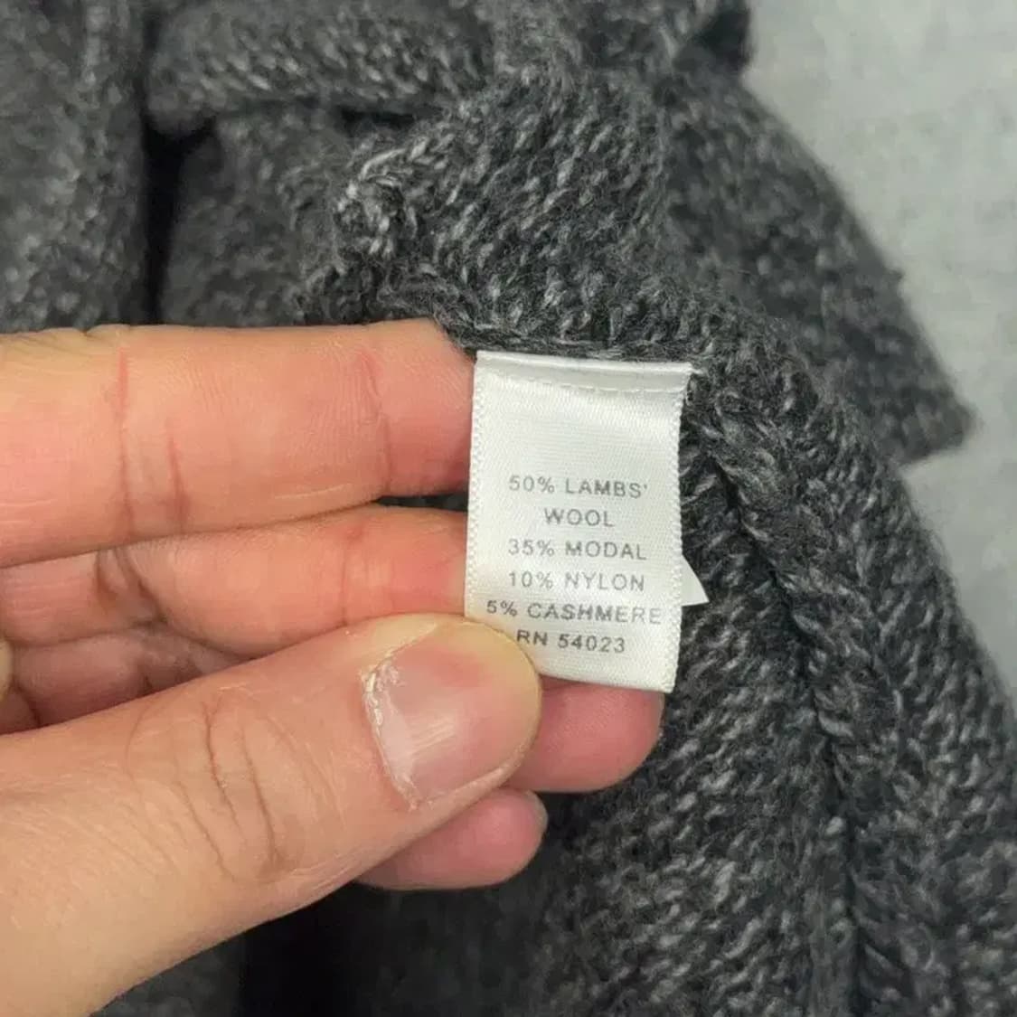 바나나 리퍼블릭 울 레이스 니트 가디건 XS 상품이미지6