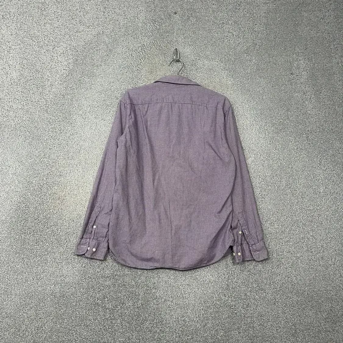 해지스 로고 퍼플 체크 셔츠 105 상품이미지2