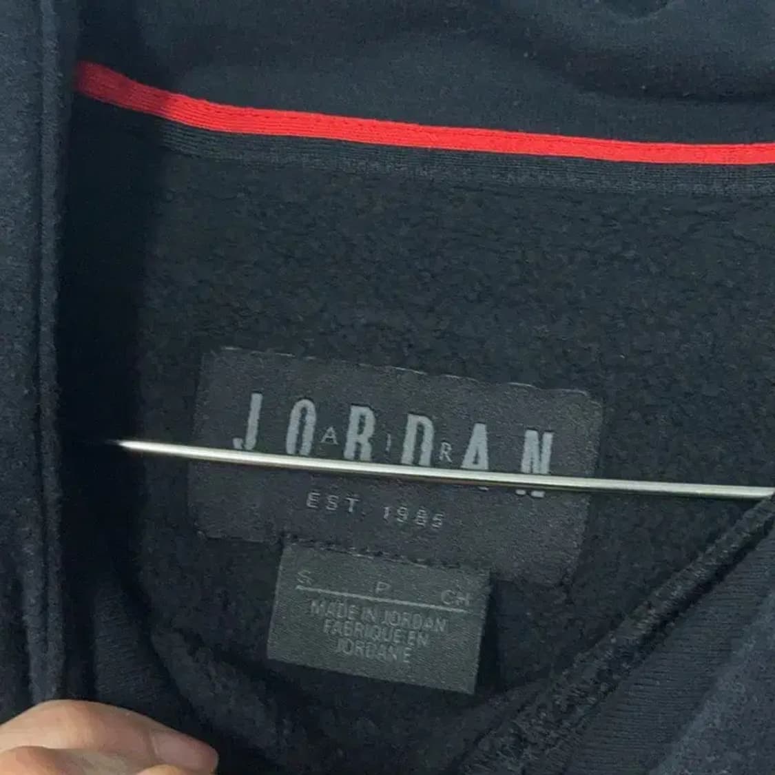 조던 네이비 점프맨 로고 남성 후드티 95 상품이미지3