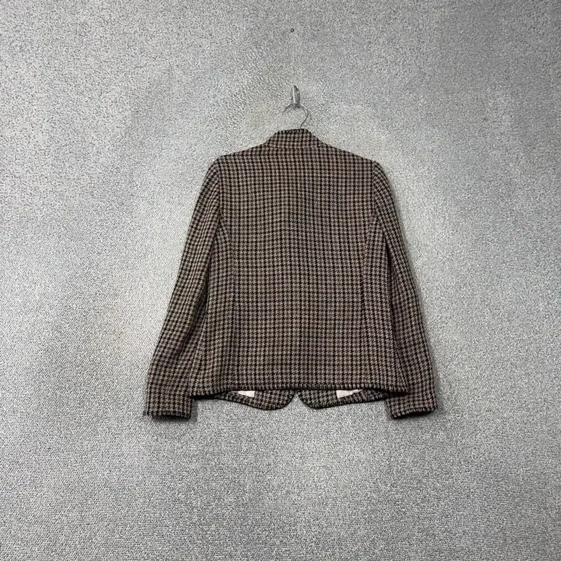 타임 한섬 여성 체크 브라운 블레이저 88-95-165 상품이미지2