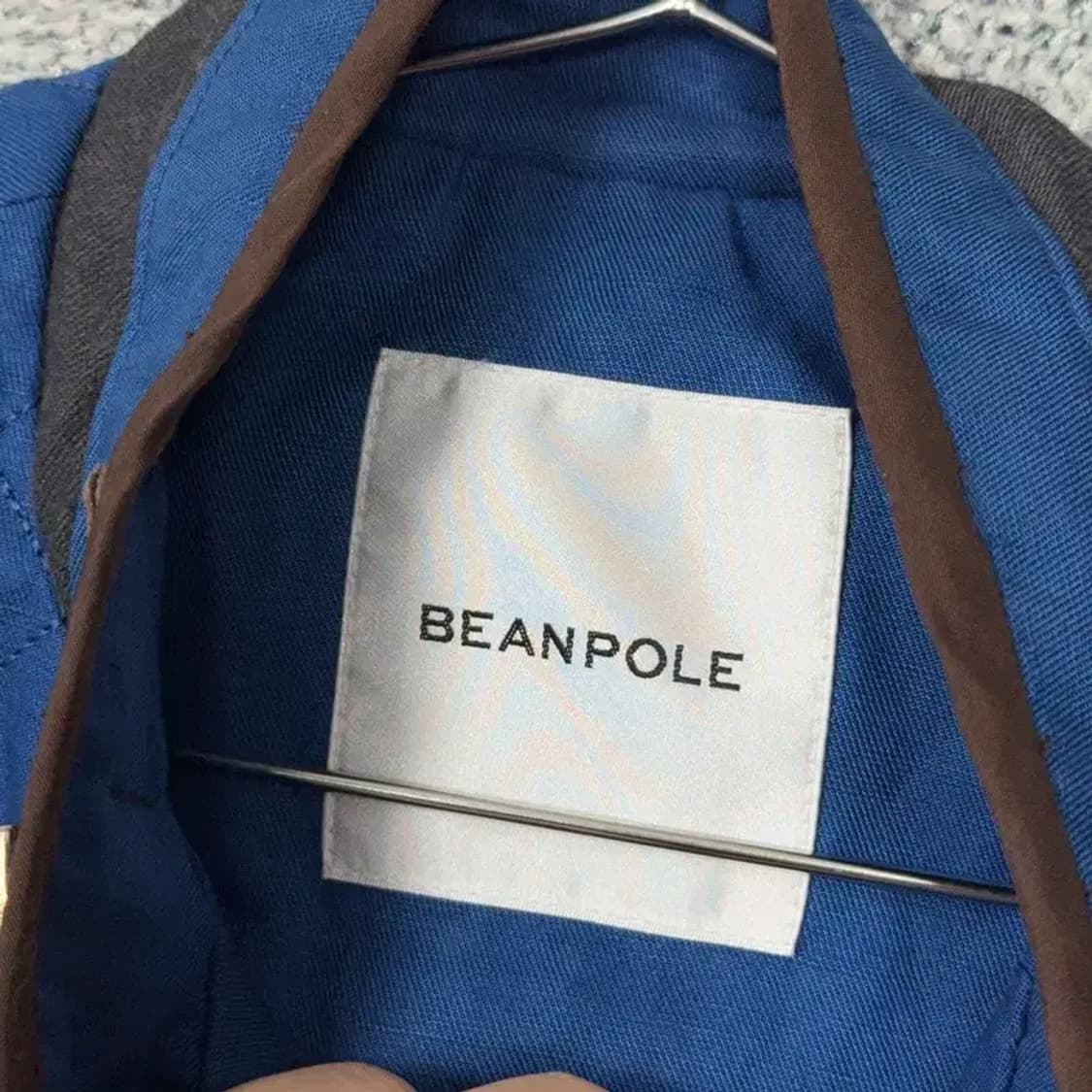 빈폴 네이비 여성 롱 조끼 바람막이 90 상품이미지5