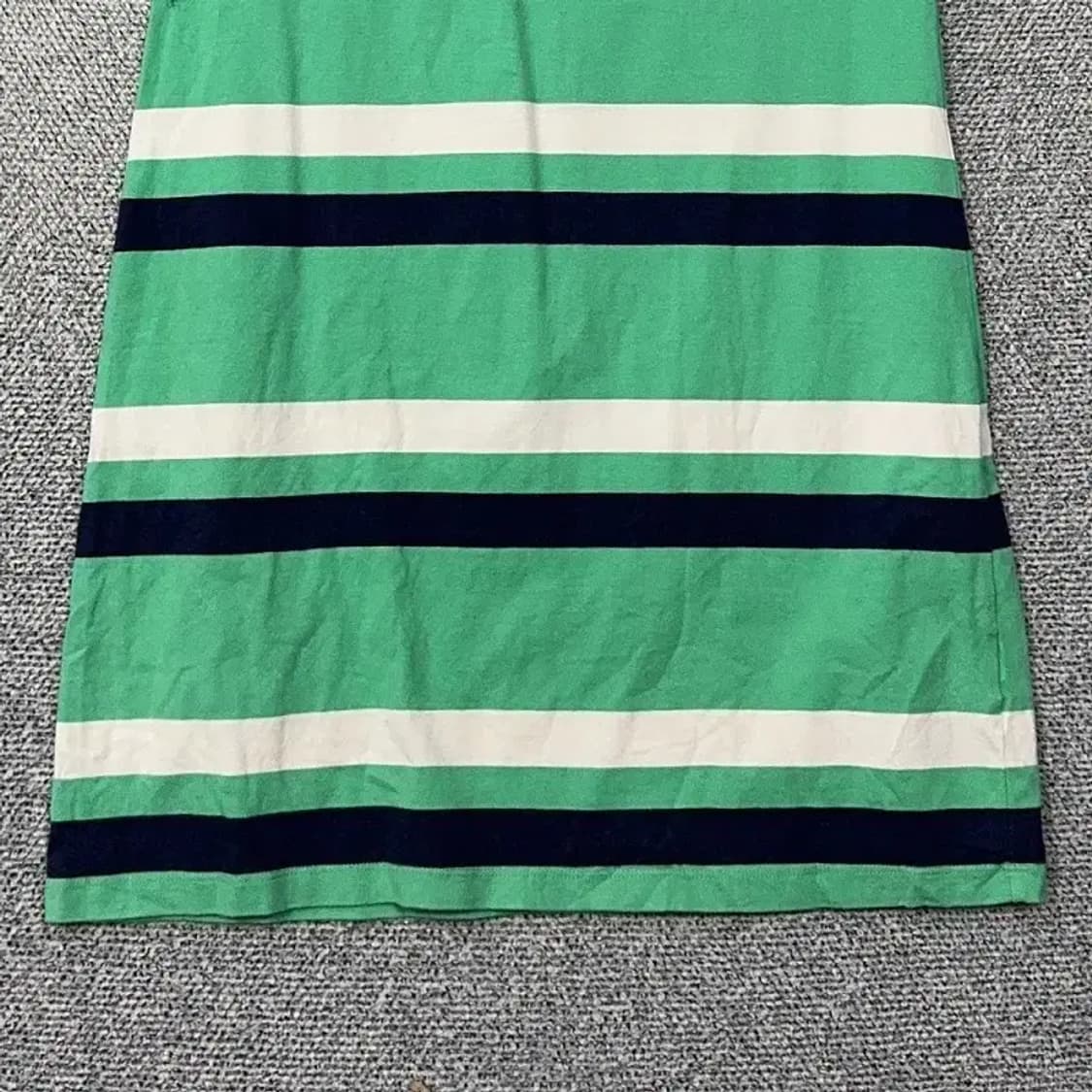 타미힐피거 스트라이프 그린 로고 민소매 원피스 S/P 상품이미지4