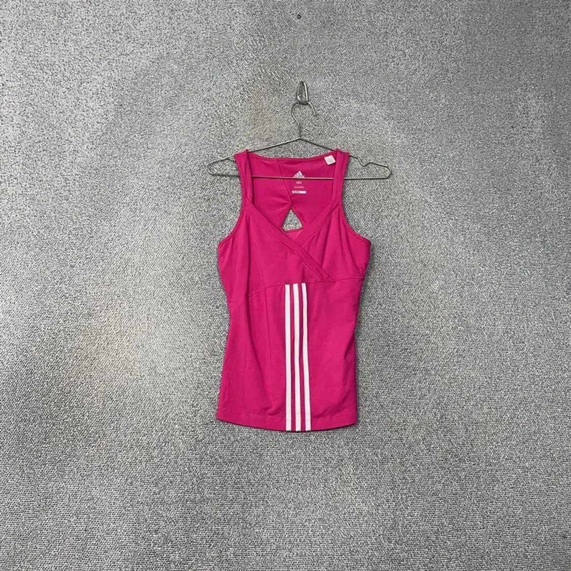 아디다스 핑크 삼선 기능성 운동 민소매 나시 85 상품이미지1