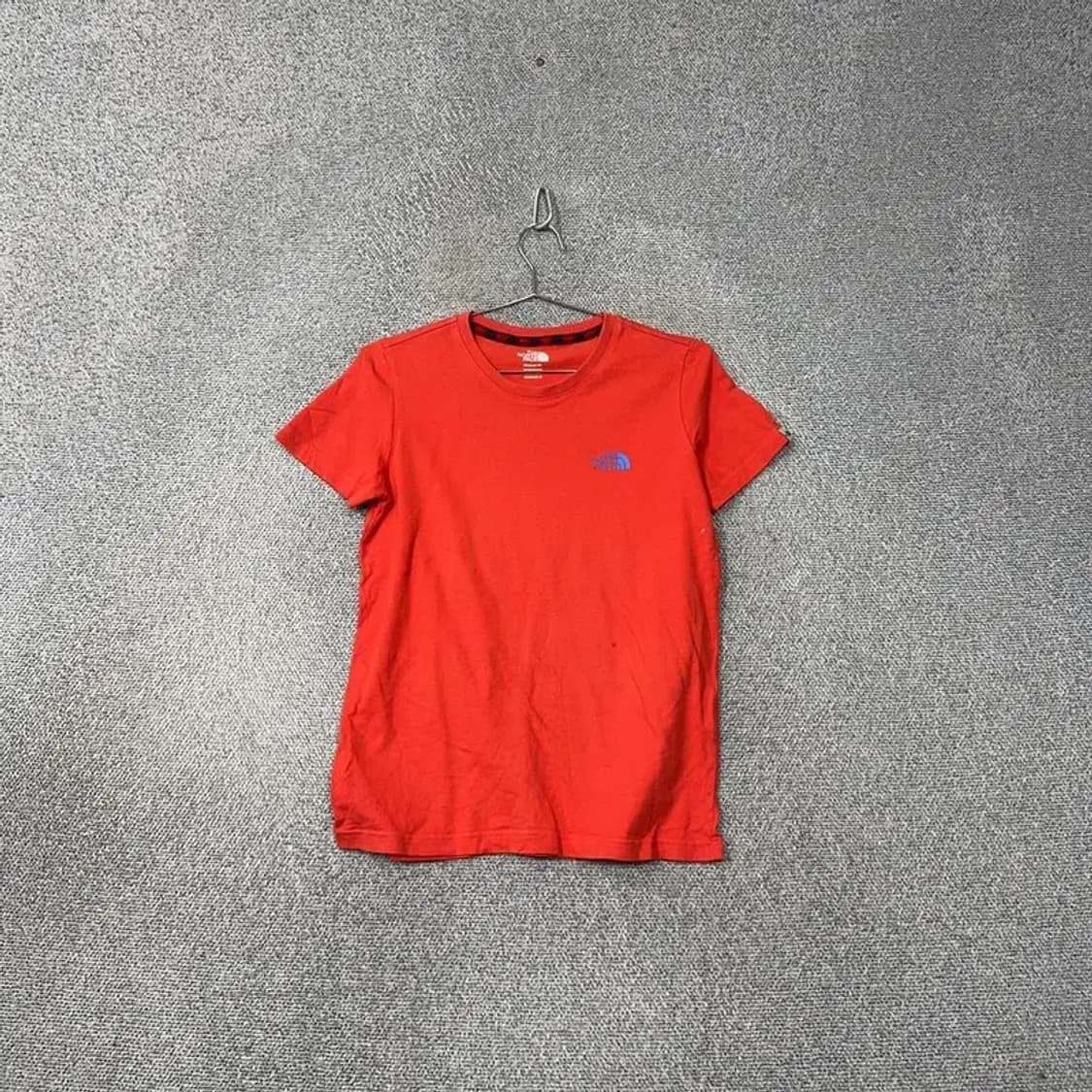 노스페이스 오렌지 로고 반팔티 M 상품이미지1