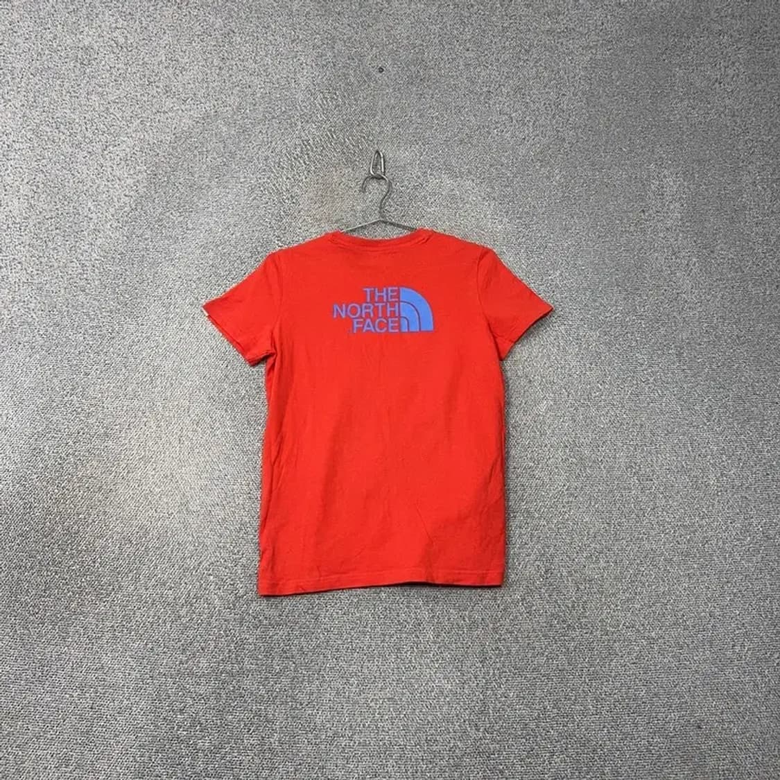 노스페이스 오렌지 로고 반팔티 M 상품이미지2
